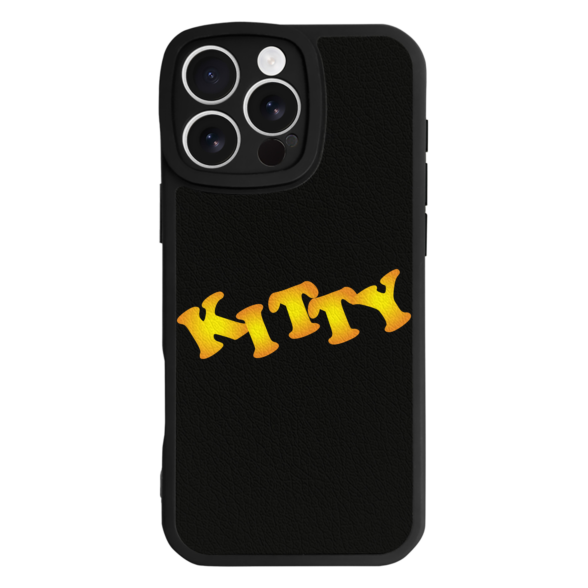 （画像用） Hello Kitty ハローキティ 【iPhone 16シリーズ対応】シリコンスマホケース（レザー調） 材質：シリコン